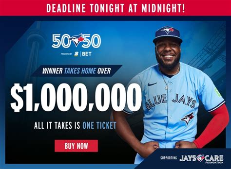 50 50 jays|Jays Care 50/50 Raffle.